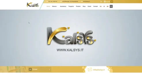 home page sito kalsys